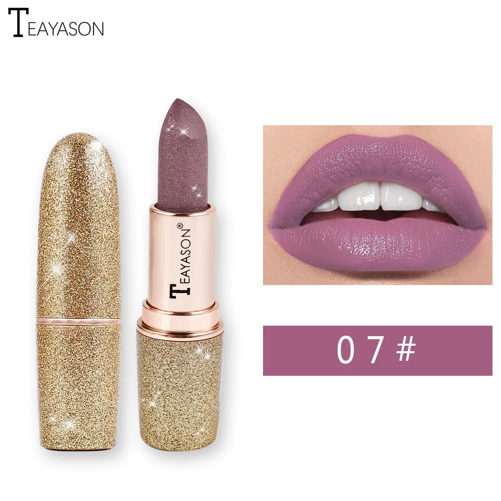 Новинка! Водостойкая матовая бархатная Глянцевая губная помада бальзам для губ