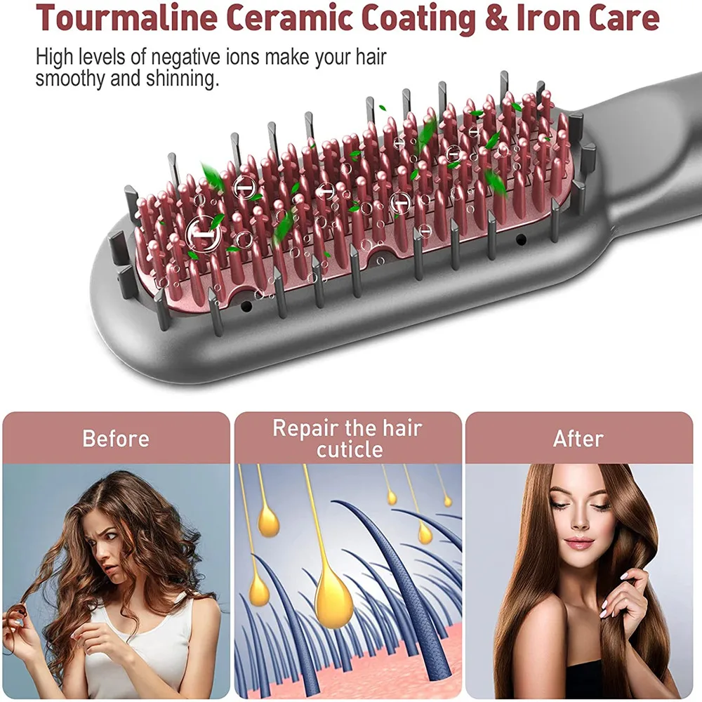 

6 in 1 Hair Curling Iron Wand Set 19-32mm Hair Curler Barrels Instant Heating Up Curling Wand with LCD & Temperature Adjustment