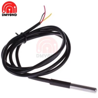 lm35dz waterproof wire 1m thermal probe tthermistor accuracy temperature sensor wire cable probe for arduino
