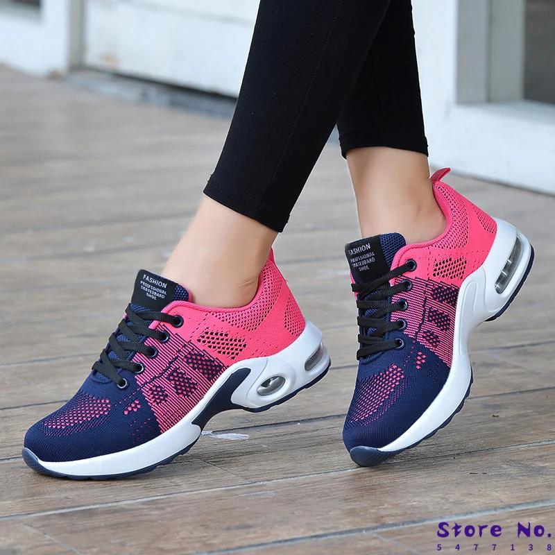 

Women Sneakers Breathable Air Cushion Running Shoes Size 35-42 Outdoor Fitness Sports Shoes Female Lightweight Gym Footwear