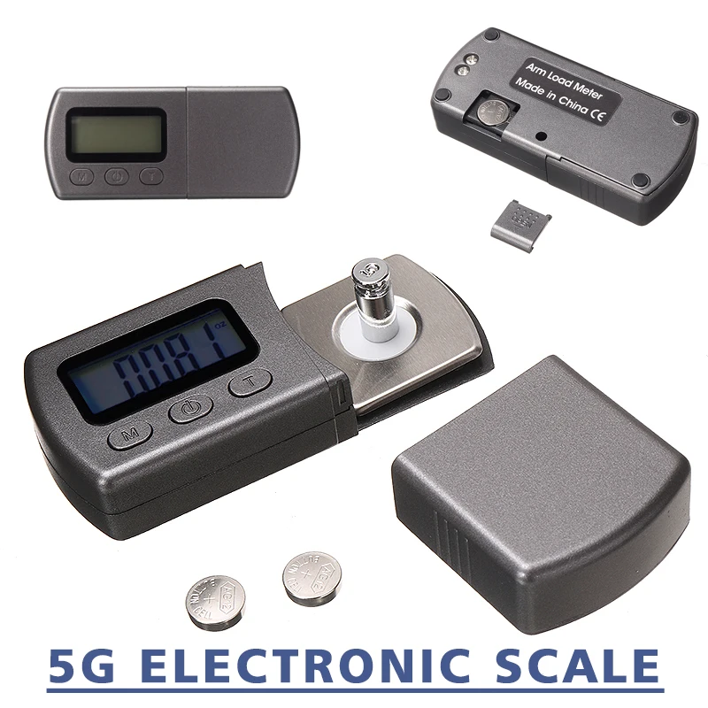 

Высокоточный цифровой картридж 0,01 г, 1 шт., шкала отслеживания силы, измеритель стилус для поворотного стола, портативный 96*43*20 мм