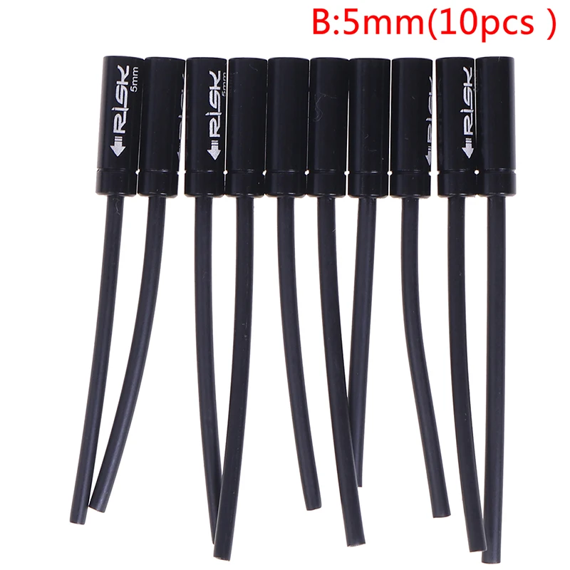 10 шт. 4 мм/5 мм велосипедный алюминиевый сплав смазка для крысиного хвоста