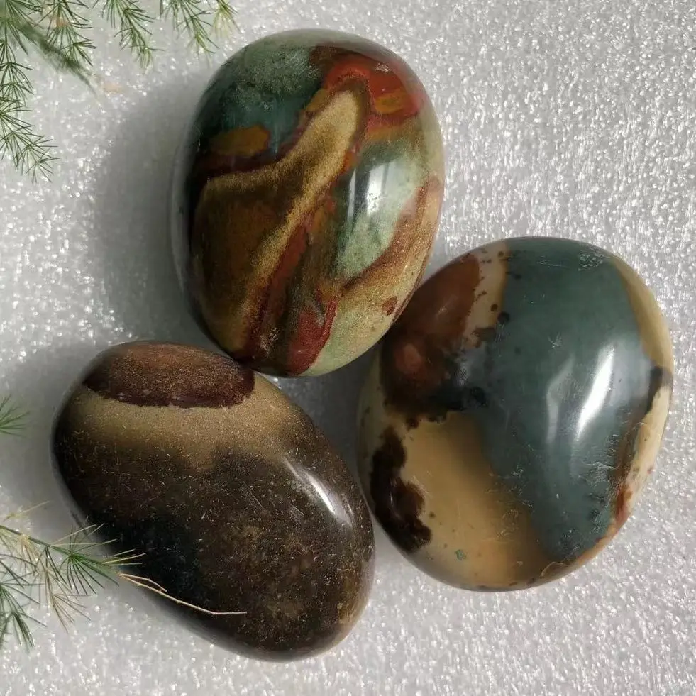 

Natural Sea Stone Polishing Jade Specimens To Heal 1pc 40-55g