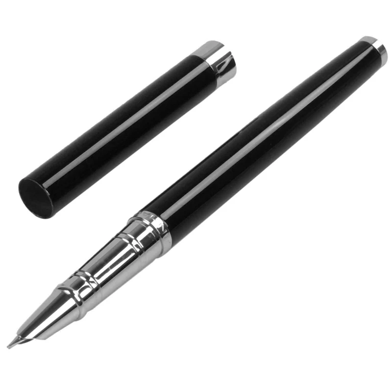 

Jinhao 2 Pcs Fountain Pen Fine Iridium Nib Office Accountant Student Gift Black-500 Series & 126 Series