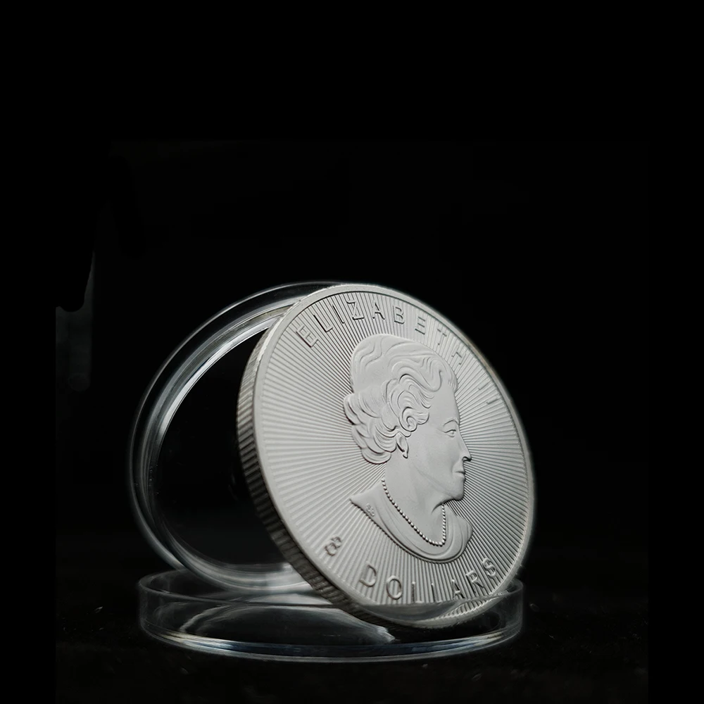 Коллекционные серебряные монеты 5 шт. коллекционные в стиле североамериканских