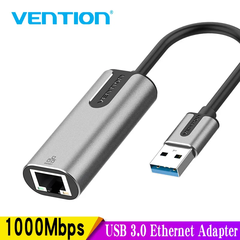 

Vention USB Ethernet USB 3.0 to RJ45 HUB for Xiaomi Mi Box 3/S Set-top Box Ethernet Adapter Network Card USB Lan USB Adapter new
