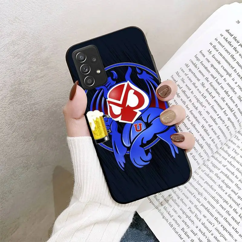 University of Chile fashion logo Phone Case For Samsung Galaxy S10 S20 S21 Note10 20Plus Ultra Shell | Мобильные телефоны и