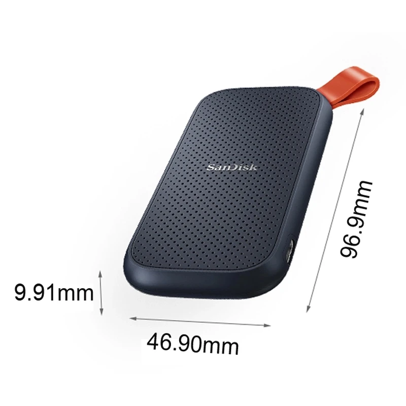 100% двойной флеш-накопитель SanDisk Портативный внешний твердотельный накопитель 480