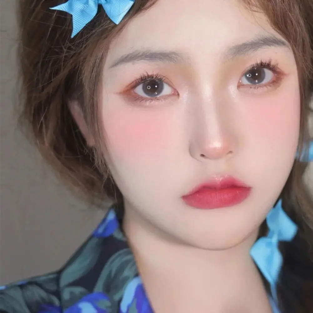 

Natural Nude Makeup Mousse Blush Cream 3 Color Rouge Cheek Cosmetics Palette Women Blush X8v9