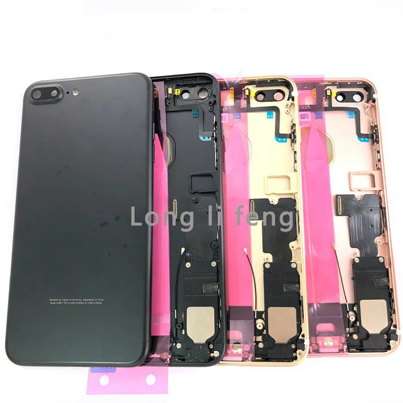 Iphone 7G 7Plus 8G 8Plus X полный корпус, задняя средняя рамка Корпус Полный Корпус в сборе, крышка батареи, с flexibl