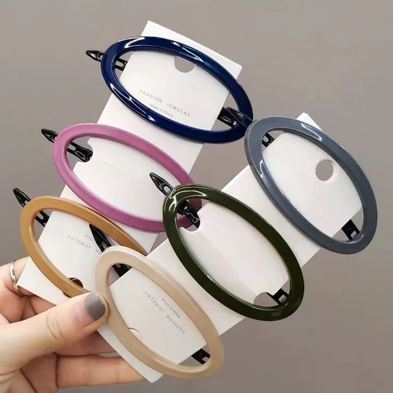 

Simple Acrylic Large Hair Claw Clip Candy Color Seamless Plastic Clip Hair Crab Clamps Face Wash Hairpin Hair Accessories