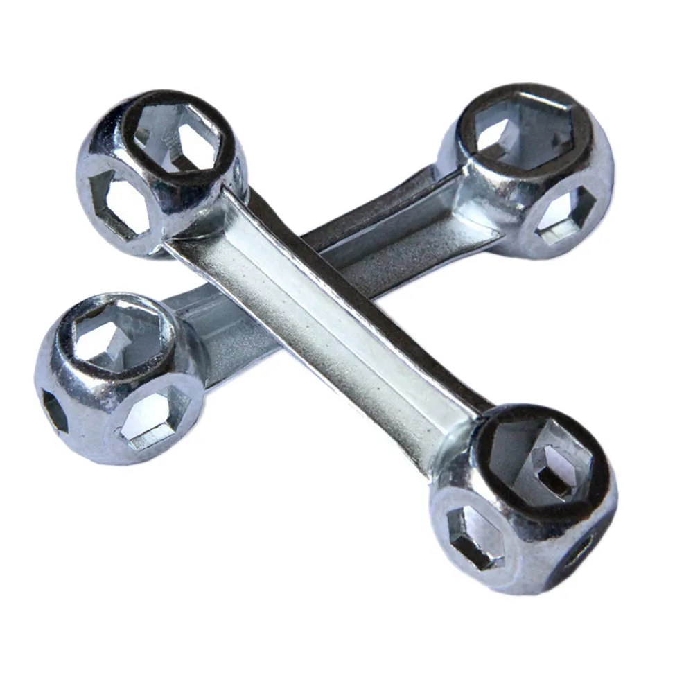 

6-15mm 10 In 1 Durable Bicycle Bike Repair Tool Dog Bone Shape Hexagon Wrench Herramienta Multiuso Bike Too