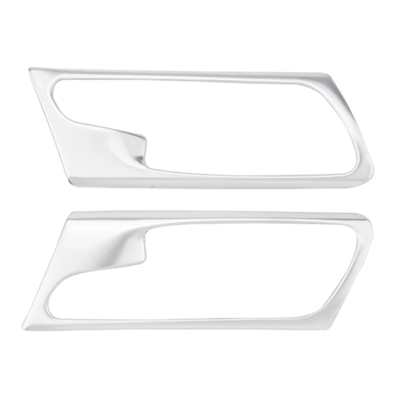 

Inner Door Handle Frame Decoration Cover Trim 2Pcs for -BMW X5 E70 2008-2013 Stainless Steel Car Interior Accessories