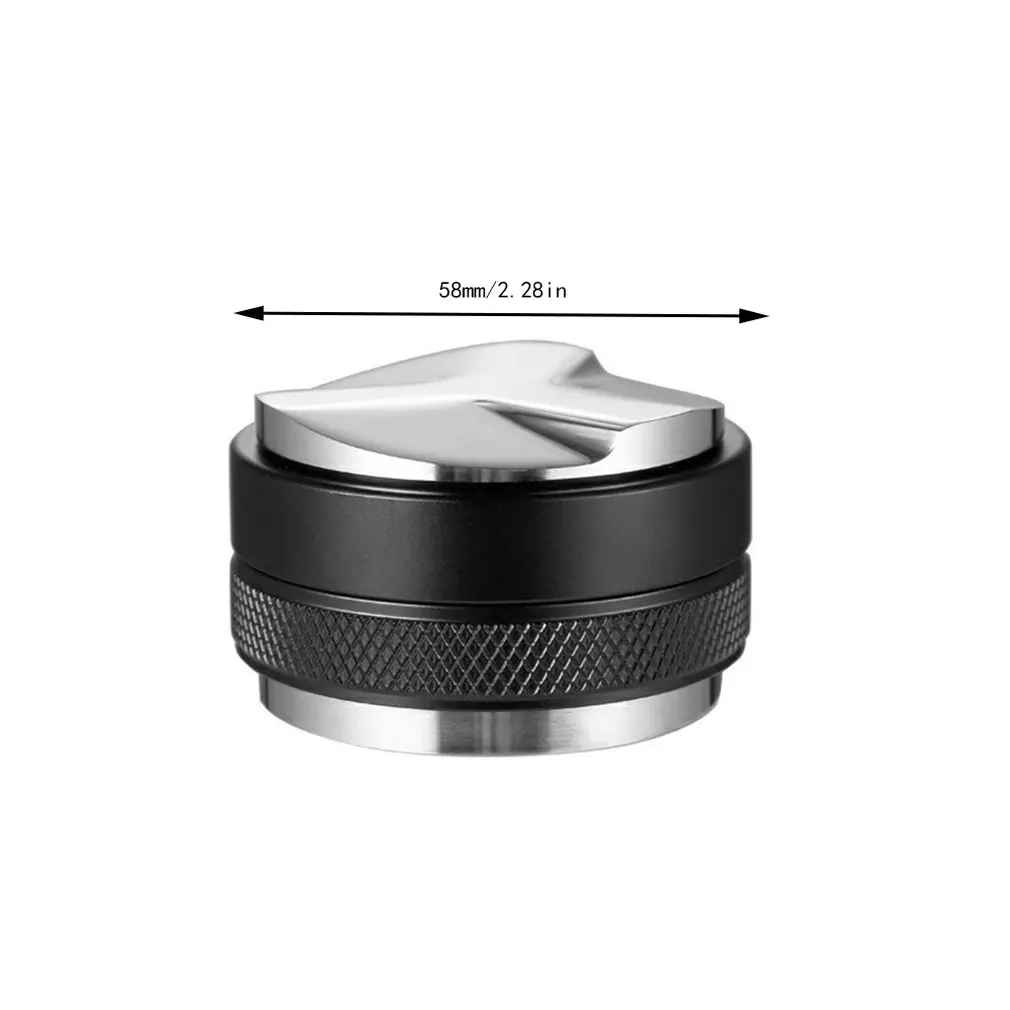 

51/53/58mm Coffee Tamper Coffee Distributor Adjustable Espresso Powder Hammer Distributor Coffee Tamper Leveler