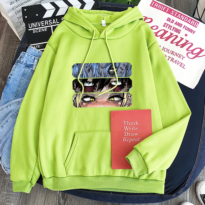 Толстовки с рисунком аниме Моя геройская Академия для мужчин Мультяшные