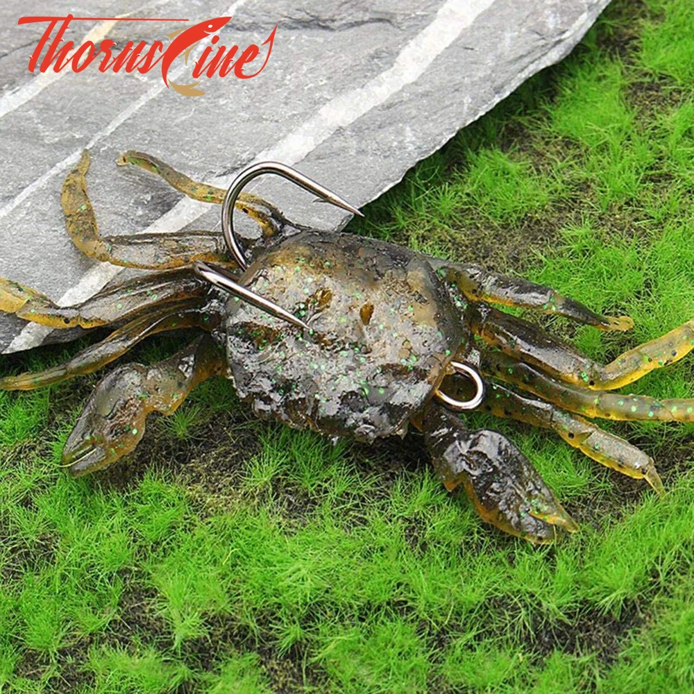 Новая искусственная рыболовная приманка THORNSLINE с острыми крючками 8 см 35 г