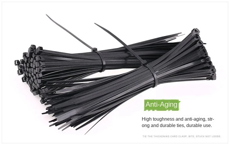 200 шт. самоблокирующиеся кабельные стяжки большие пластиковые защелкивающиеся