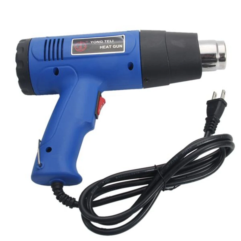 

US warehouse1500W 110V Dual-Temperature Heat Gun with 4pcs Stainless Steel Concentrator Tips Electric Hot Air Gun Power Tool