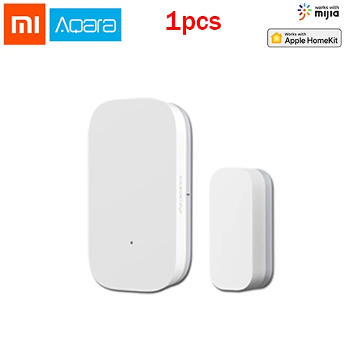 1pcs door sensor Aqara датчик окна двери Zigbee беспроводное подключение умный мини датчик двери работа с Android IOS приложение управление - Цвет: 1pcs door sensor