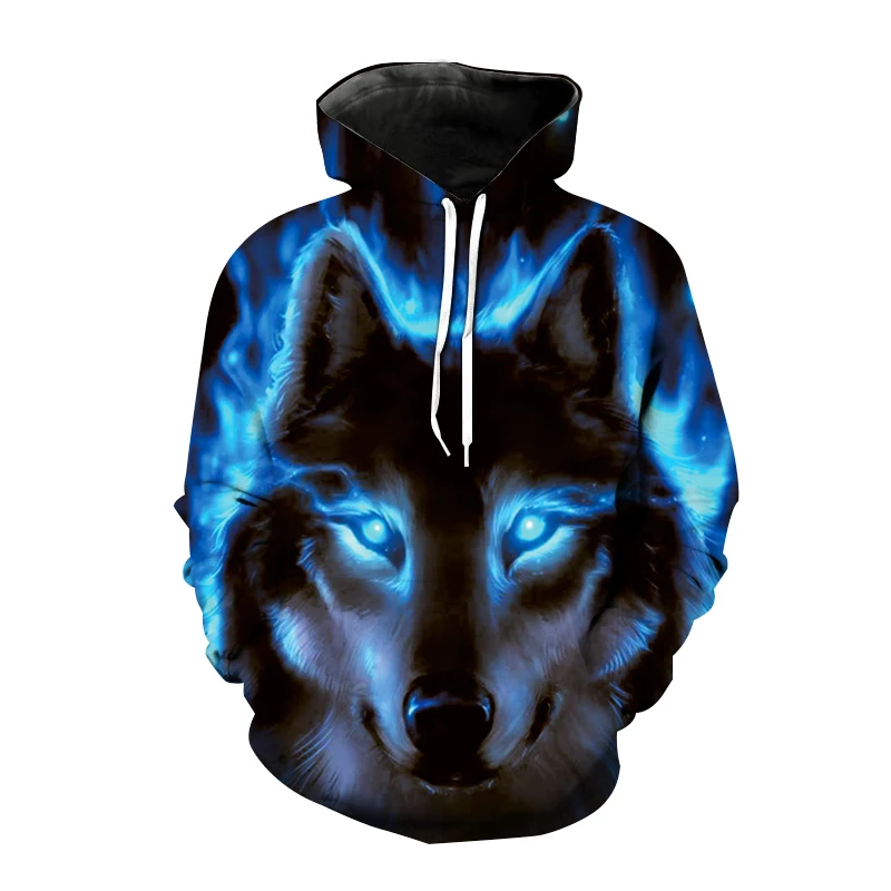 

Animal Wolf 3D Print Hoodies Men Women Fashion Hooded Sweatshirt Casual Hip Hop Hoodie Pullover Tops Unisex Trendy Coat Clothing