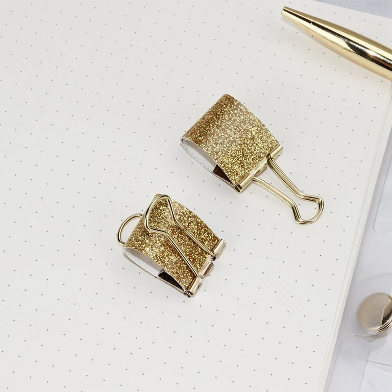 

Office Stationery DIY Hand Account Transparent Loose-Leaf Book Paper Clip Storage Bag Gift Box Student Set