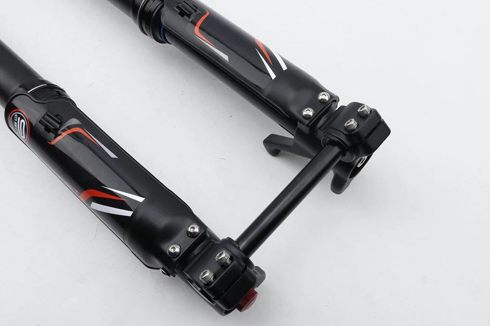 DNM USD-6 2" 27,5" MTB велосипедная передняя вилка 1-1/" до 1,5" коническая вилка AL 7075 пневматическая подвеска 140 мм дорожная передняя вилка для горных велосипедов
