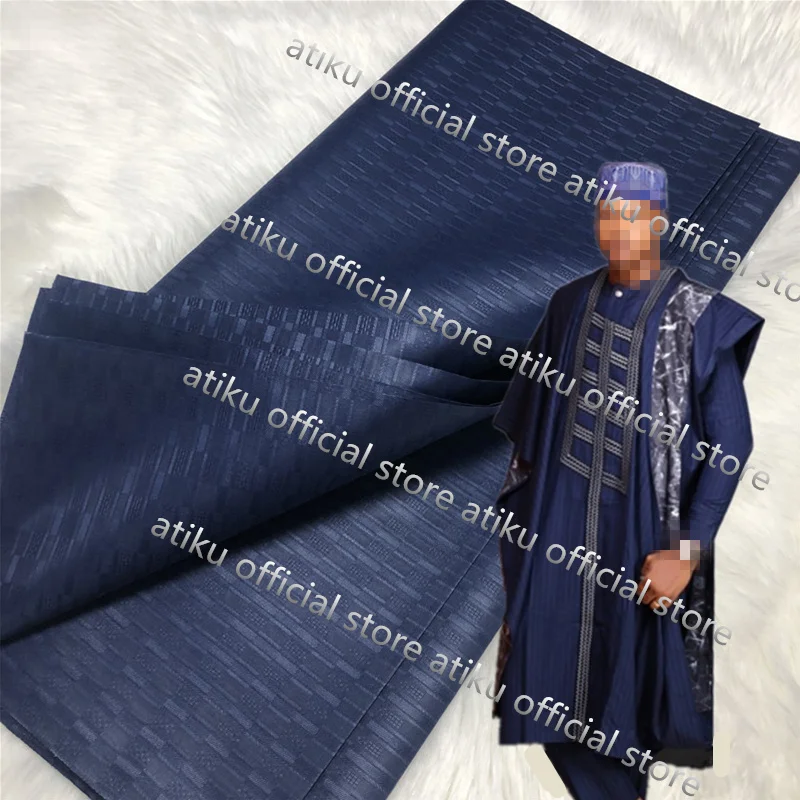 5 ярдов за штуку африканская нигерийская хлопковая однотонная кружевная ткань