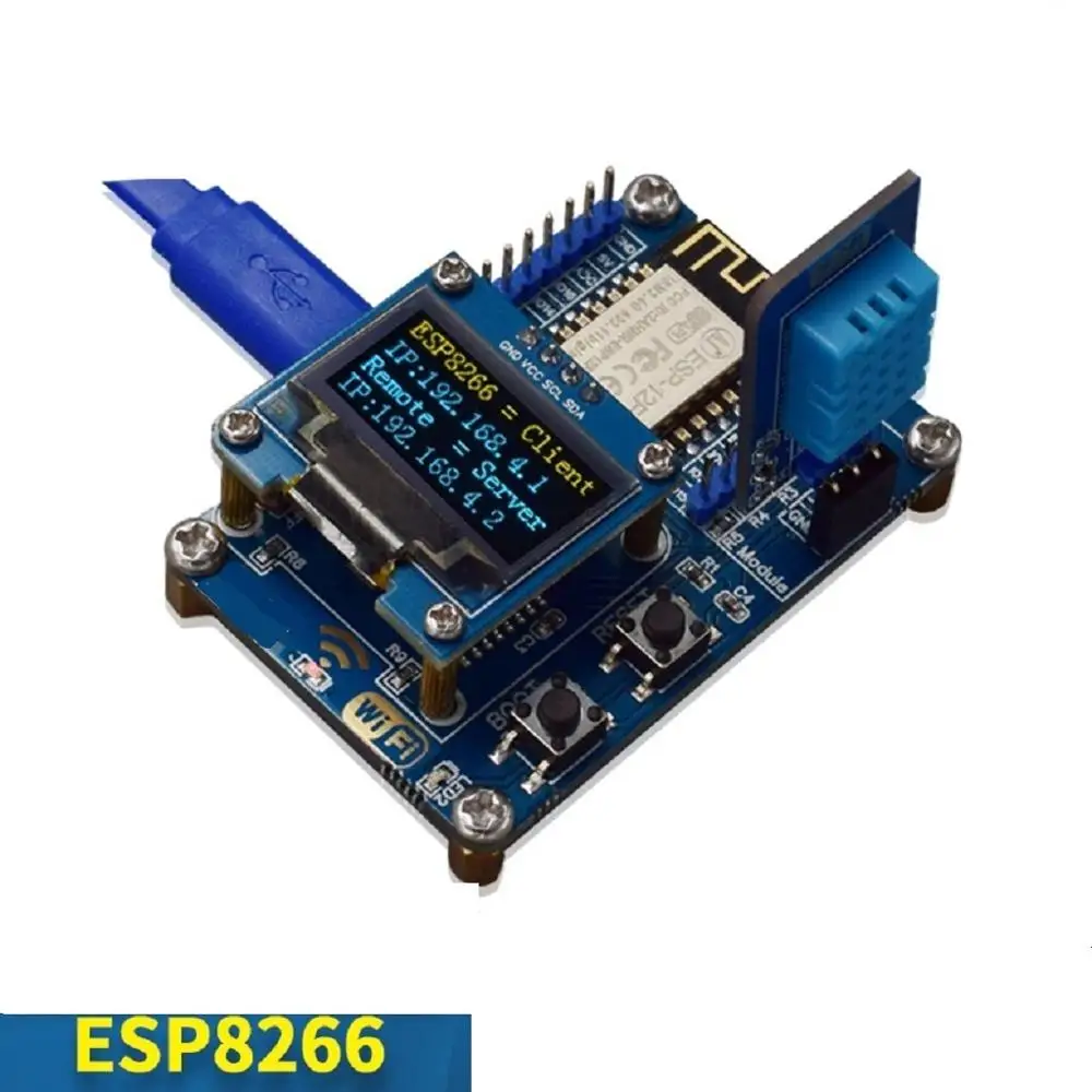 Метеостанция ESP8266 набор сделай сам Стартовые наборы IOT для Arduino с OLED дисплеем 0 96
