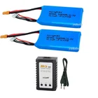 Аккумулятор Lipo 11,1 В, 1500 ма ч, 1-3 шт., с зарядным устройством для XK X450, FPV, запчасти для радиоуправляемых дронов, 11,1 В, 1000 мА  ч, переходник XT30 для X450
