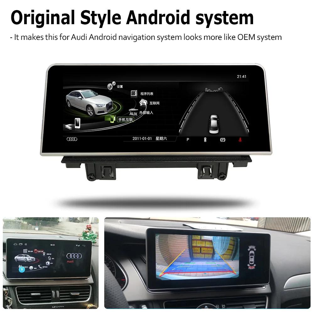 Android экран для Audi A3 8 в 2012 ~ 2016 ММИ дюймов сенсорный дисплей зеркальный блок