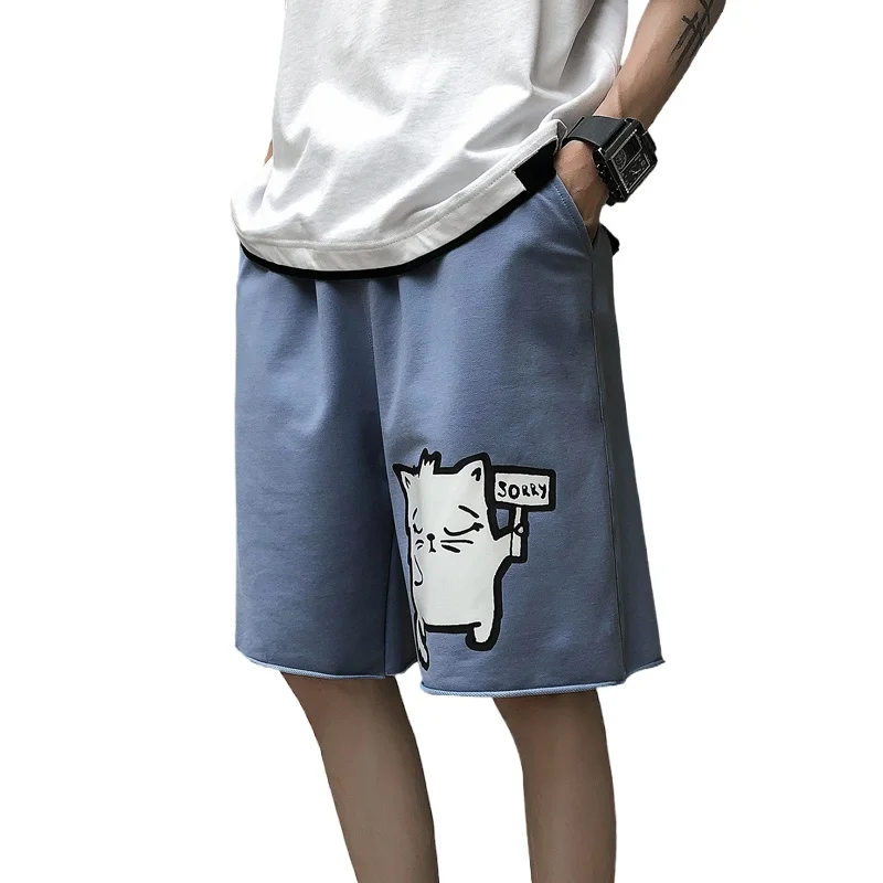 

Summer Casual Shorts Men's Cotton Fashion Men's Bermuda Shorts Beach Pants Plus Size Men's Sports Shorts