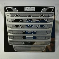 decorative metal front intake grille cover for 114 tamiya scania r730 rc truck tractor parts accessories