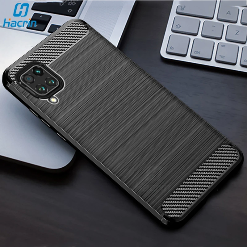 Чехол для Huawei P40 Lite чехол из углеродного волокна с полной защитой телефона P 40