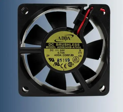

AD0624HB-A70GL new ADDA 6025 fan 24V 6 cm/CM охлаждающий вентилятор