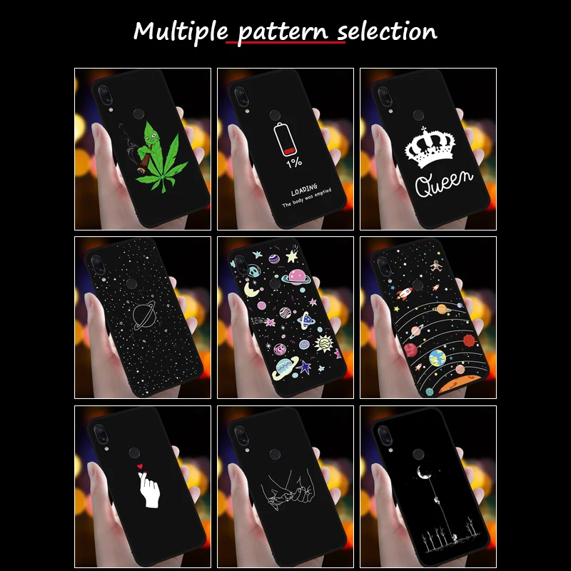 Мультяшный чехол для пар силиконовый Xiaomi Redmi 6Pro K20 GO 7A 7 Note7 6 7Pro S2 6A 5A 4X MI6 9 Mi8 lite Max2 3