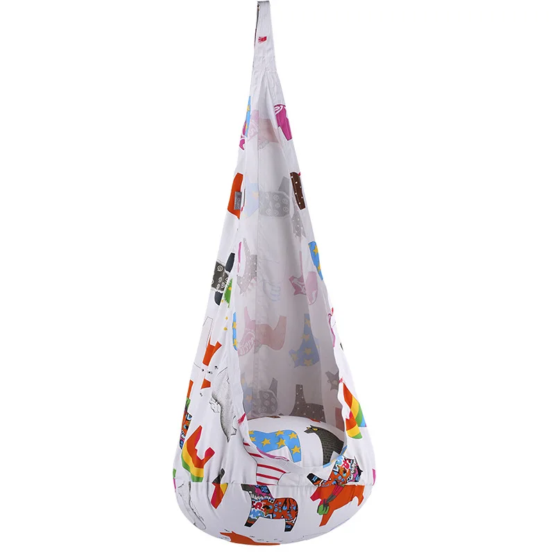 

Children's Swing Pod Home Children's Comfortable And Durable Hammock Inflatable Chair Indoor And Outdoor Hanging Seat Toy Swing
