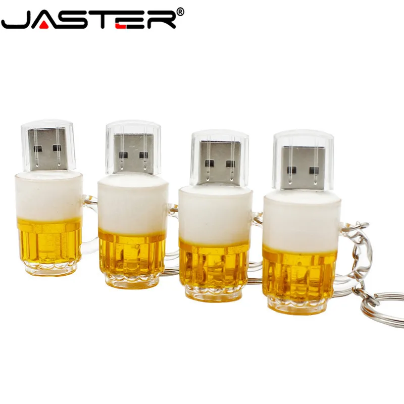 JASTER специальная модель пивной кружки usb флэш-накопитель стеклянный