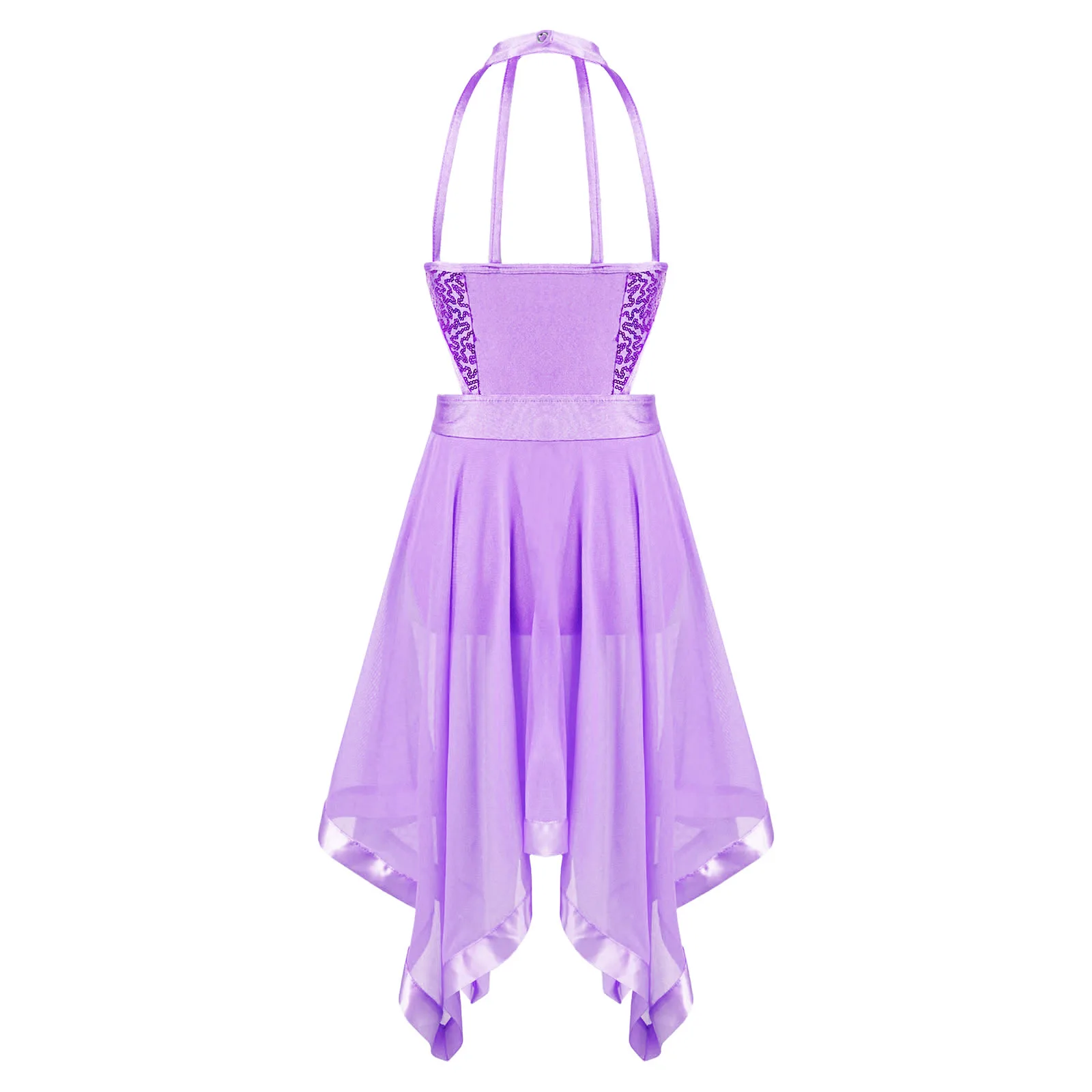 Детское балетное платье с блестками для девочек сказочный костюм балерины