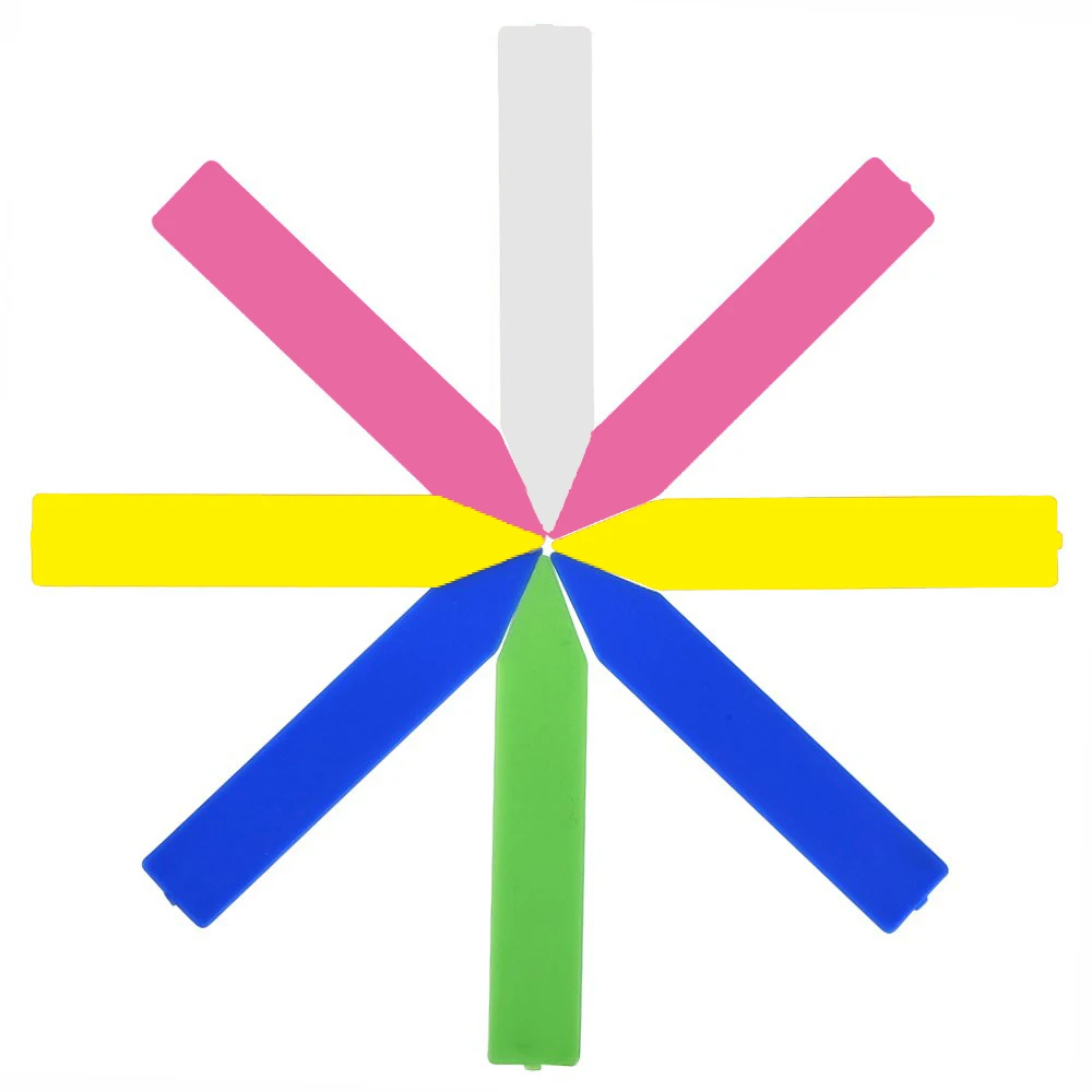 100 шт. садовые ярлыки для растений пластиковые тег питомников поднос тегов