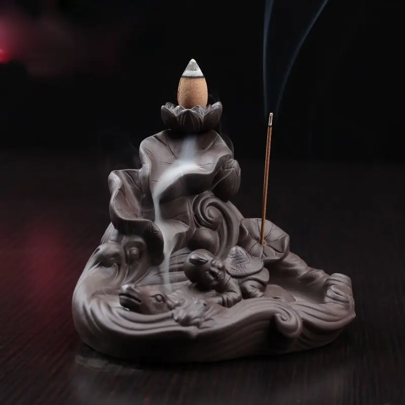 Креативная ковбойская горелка для благовоний керамическая конусная кадильница