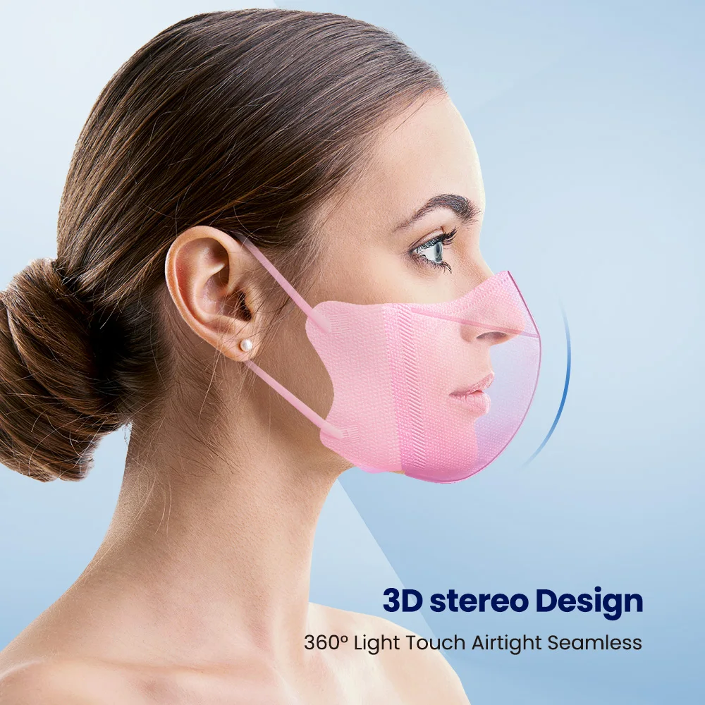 3d маска KN95 защитная FFP2 для взрослых ffp2mask сертифицированная Mascarilla fpp2 многоразовая