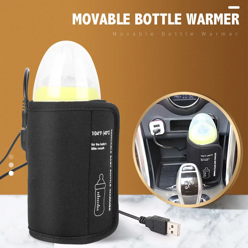 

Portable Quickly Baby Bottle Warmer Baby Feeding Food Milk Travel Outdoor Cup Warmer Heater in Car Infant Bottle Warmer Heatered
