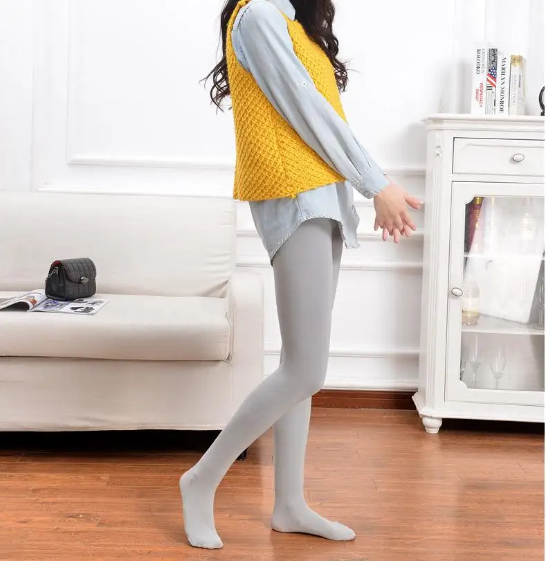 

1000D Womens High Density Thermal Winter Pantyhose Thick Soft Nylon Fleece Keep Warm Toghts Anti-pilling Slimming Legs Lingerie