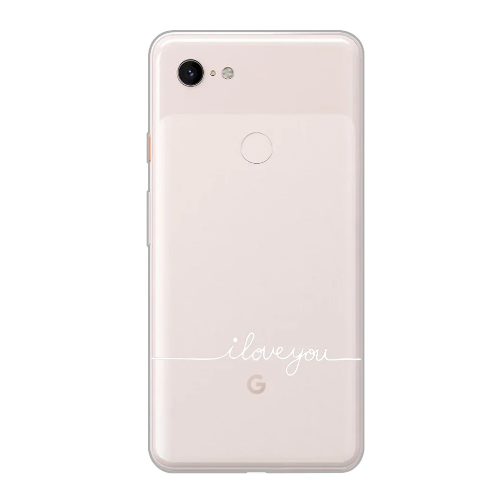 Чехол для Google Pixel 4 5 3 2 XL мягкая силиконовая Противоударная защитная задняя крышка