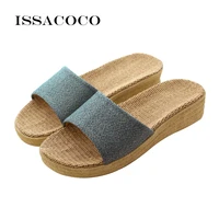 summer womens flat designer female shoes slippers for home indoor house soft slippers for women shoes rubber sole bedroom mules