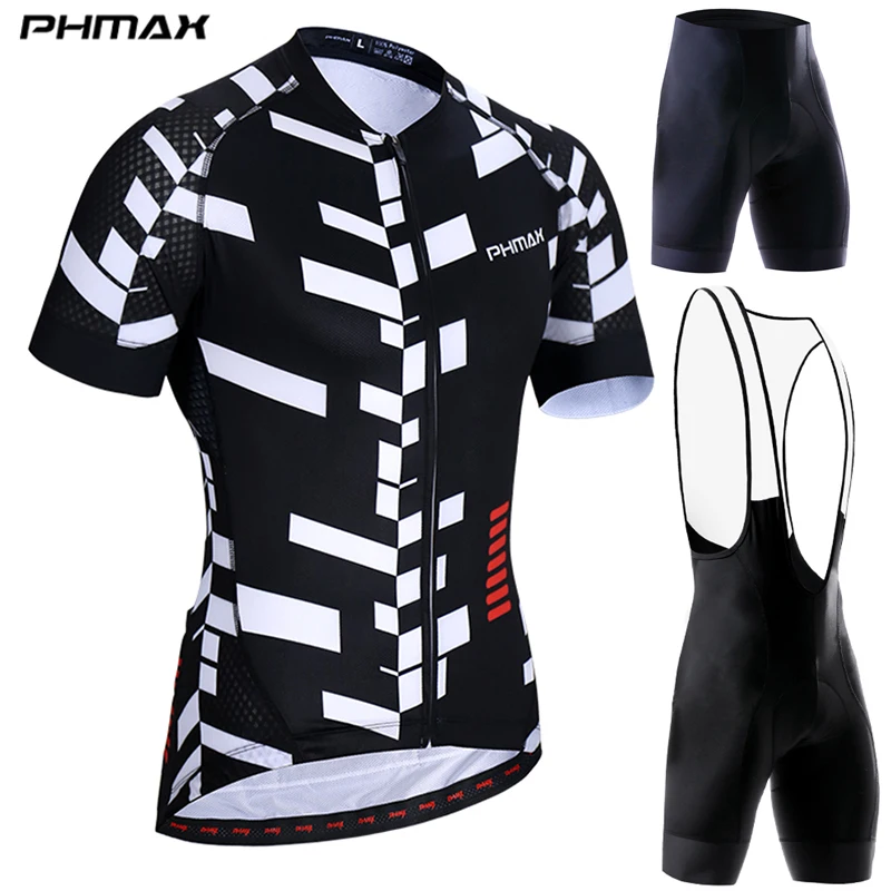 PHMAX летний комплект велосипедной одежды с защитой от УФ лучей|Велосипедные