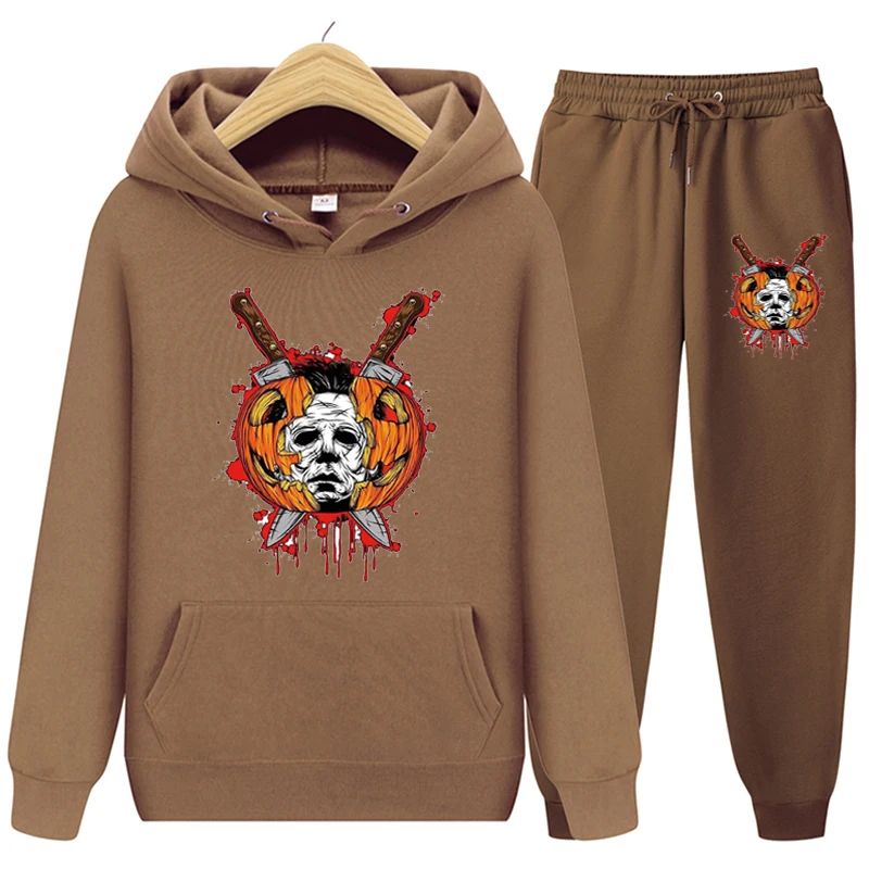 

Men /Women Suits Sets Hoodies+Pants Two Piece Sets Hooded Hoodies Long Sleeve Hip Hop Streetwear Acrylic Autumn Hoodies