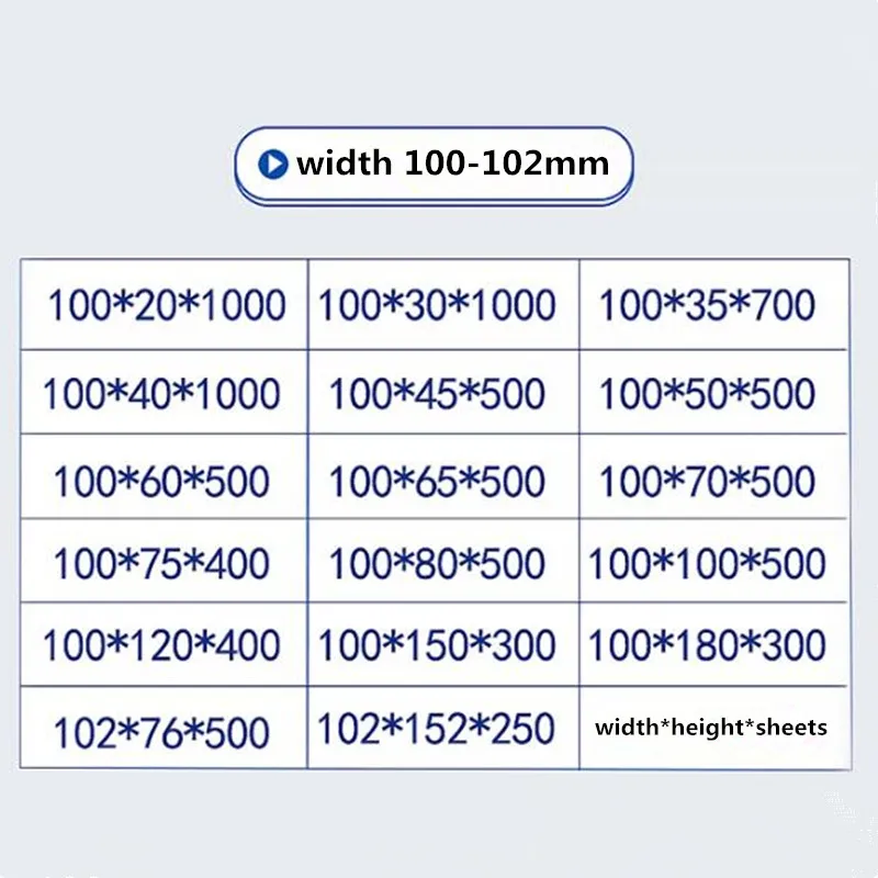 HDS цена продукта штрих-код QR-код наклейка ширина 100-102 мм Термопринтер Этикетка