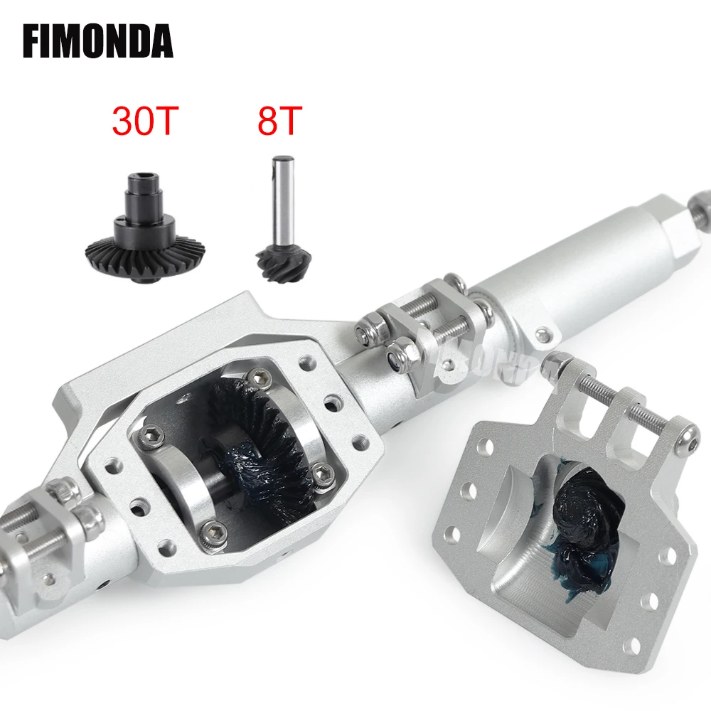 FIMONDA новый CNC ромбовидный алюминиевый полный передний и задний мост для 1/10 RC