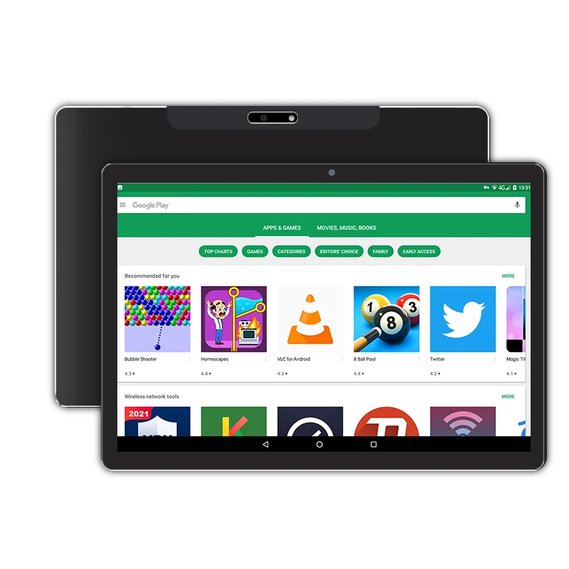 

6+128GB 10.1 Inch Tablet PC 3G/4G FDD LTE 10 Core 1920*1200 IPS Android 10 MT6797 Bluetooth 2.4G/5G WIFI Phone Call Tablets 10"